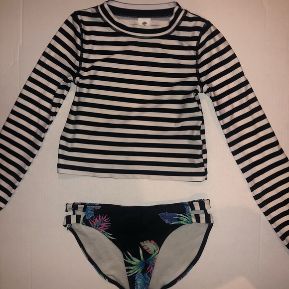 Sunshirt and Swimsuit Bottoms - Picture 1 of 3